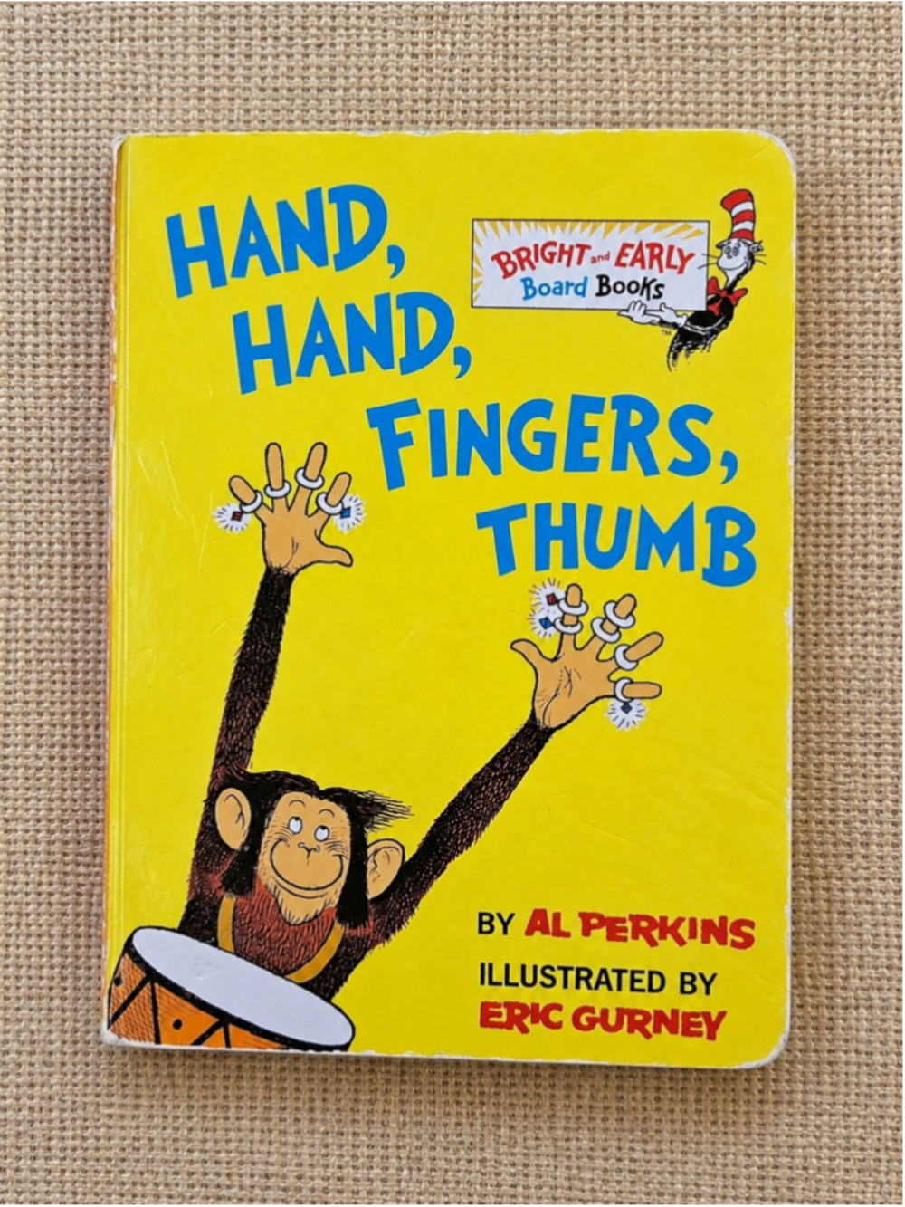 Hand Hand Fingers Thumb Al Perkins Dr Seuss Bright Early Board Book